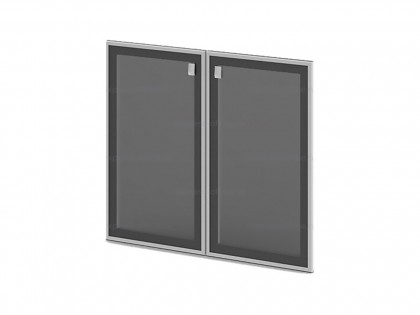 Офисная мебель VASANTA Двери стеклянные в алюминиевом профиле V-014