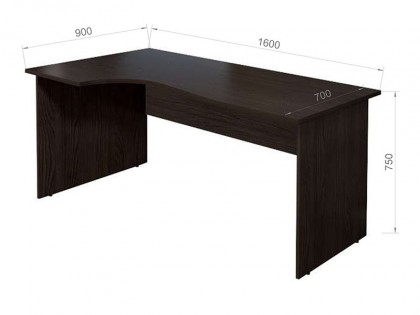 Офисная мебель Монолит Стол угловой (левый) СМ7.0Л