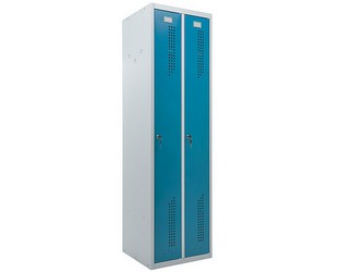 Шкаф для раздевалок (2 двери) LS-K 21-530 ПРАКТИК Стандарт - вид 1