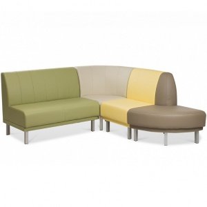Для комфорта сотрудников и посетителей – модульный диван